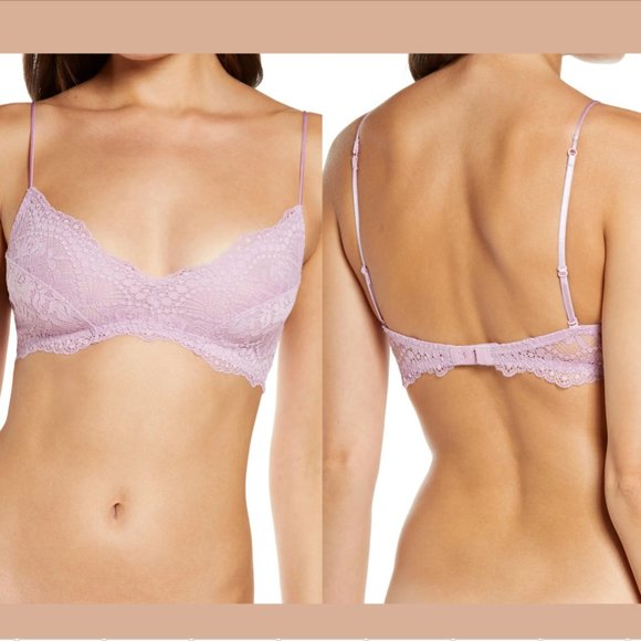 NWT $30 Intimately Free People Maya Multiway Bralette Lilac [ Medium‎ ] #5311 - Picture 1 of 12